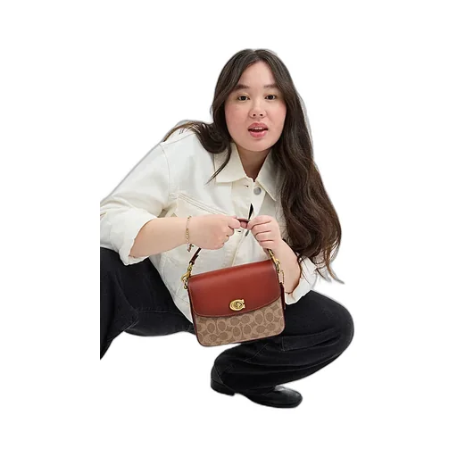 Cassie 19 Logo Plaque Crossbody Bag