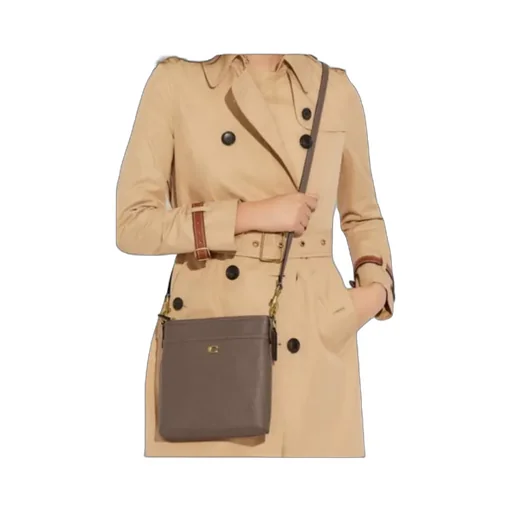 Top Zipper Shoulder Bag