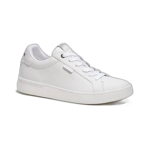 Round-Toe Lace-Up Sneakers
