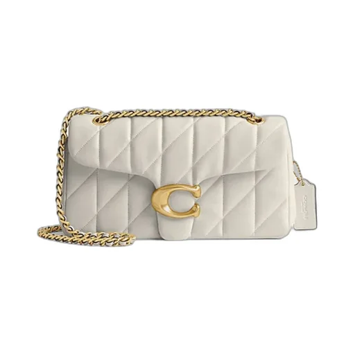 Tabby 26 Logo Plaque Quilted Crossbody Bag