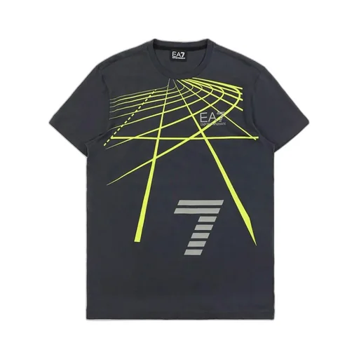 Logo Printed Round Collar T-Shirt