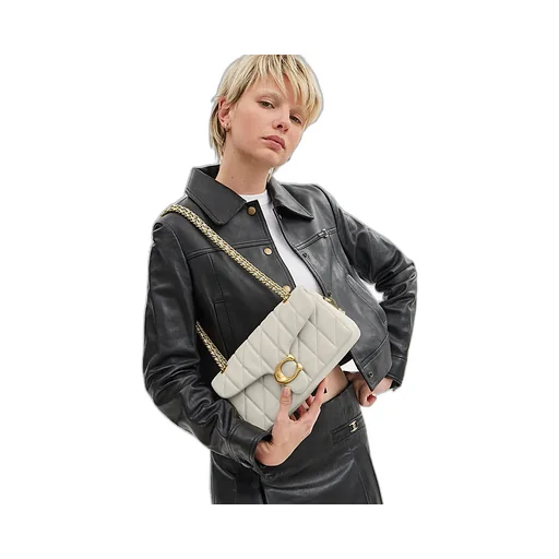 Tabby 26 Logo Plaque Quilted Crossbody Bag
