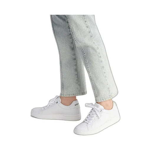 Round-Toe Lace-Up Sneakers