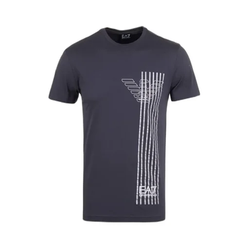 Round Collar Logo T-Shirt