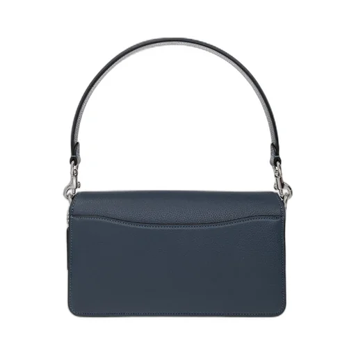 Tabby Logo Plaque Shoulder Bag
