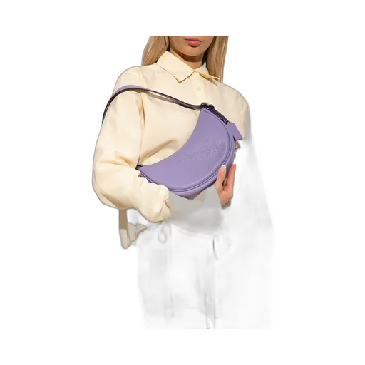 Curved-Edge Logo Tote Bag