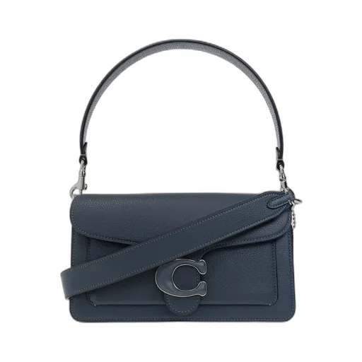 Tabby Logo Plaque Shoulder Bag