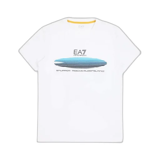 Logo Printed Round Collar T-Shirt