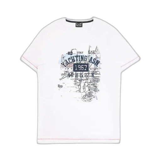 Round Collar Logo T-Shirt