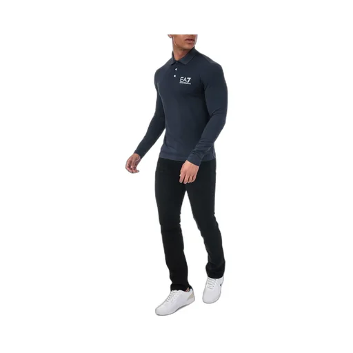 Long-Sleeved Polo Shirt