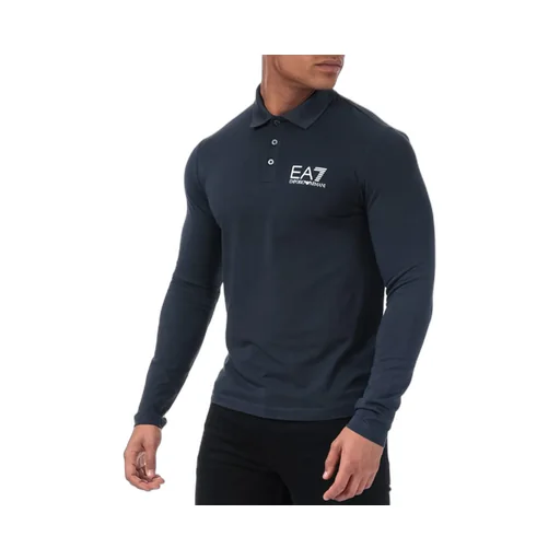 Long-Sleeved Polo Shirt