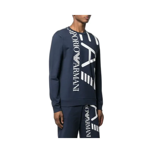 Logo Print Round Neck Sweatshirt