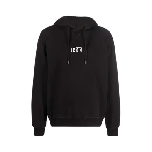 Logo Printed Drawstring Hoodie