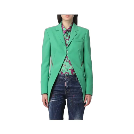 Cut-Out Detailed Long Sleeved Blazer
