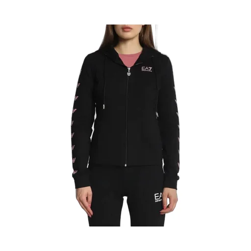 Logo Hooded Casual Coat
