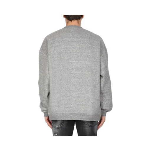 Slogo Print Crewneck Sweatshirt
