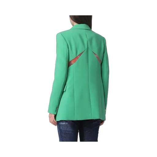 Cut-Out Detailed Long Sleeved Blazer