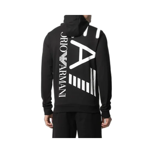 Logo-Print Drawstring Hoodie