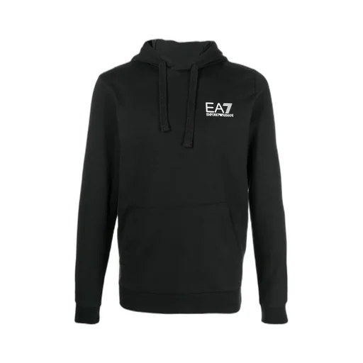 Logo-Print Drawstring Hoodie