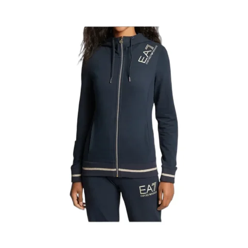 Logo Hooded Casual Coat