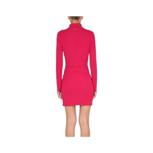 Turtleneck Knit Mini Dress