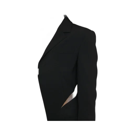 Cut-Out Detailed Long Sleeved Blazer