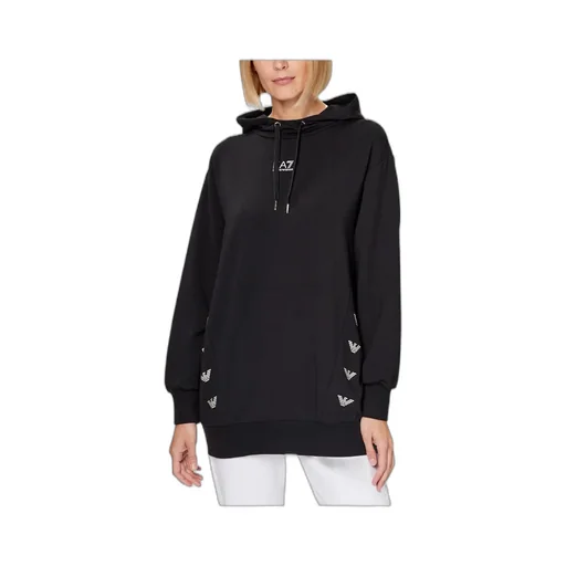 Logo-Print Long-Sleeve Hoodie