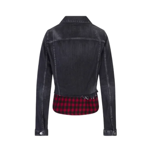 Panelled Button-Up Jacket