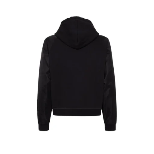 Cropped Relax Fit Utility Hoodie