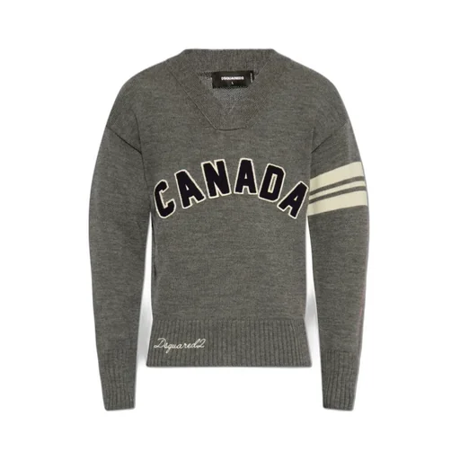 Canada College V-Neck Jumper