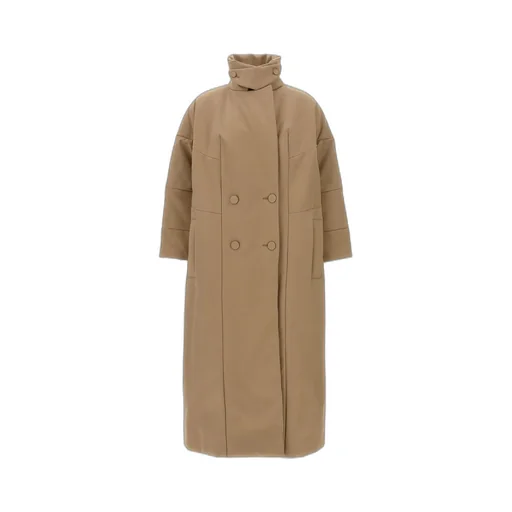 Roxana High-Neck Double Breasted Coat