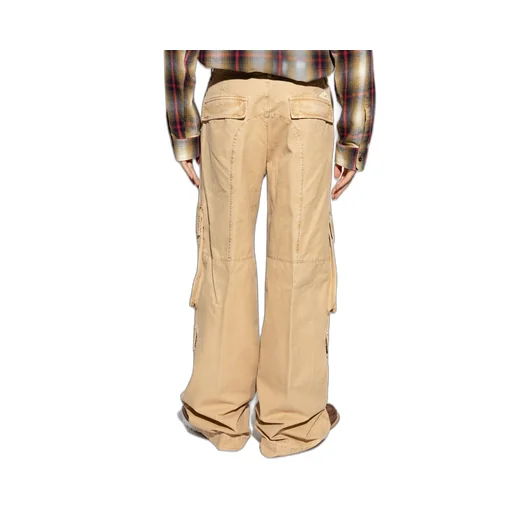 Logo Printed Cargo Trousers