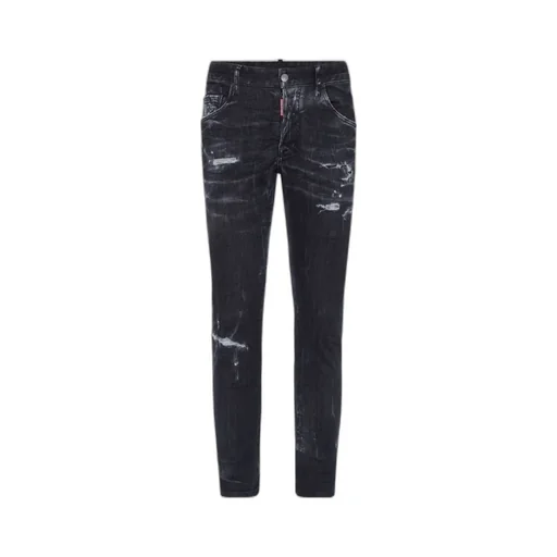 Distressed Slim Skater Jeans