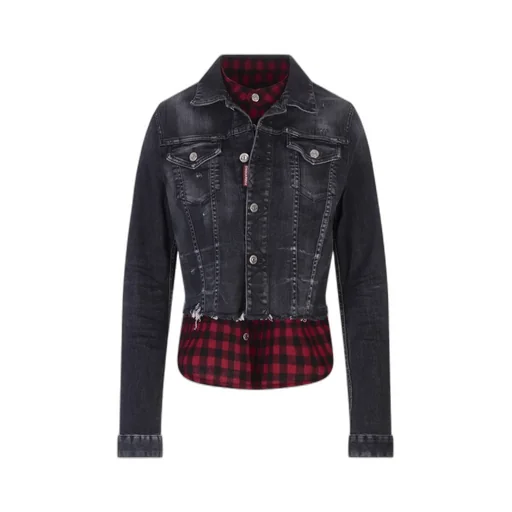 Panelled Button-Up Jacket