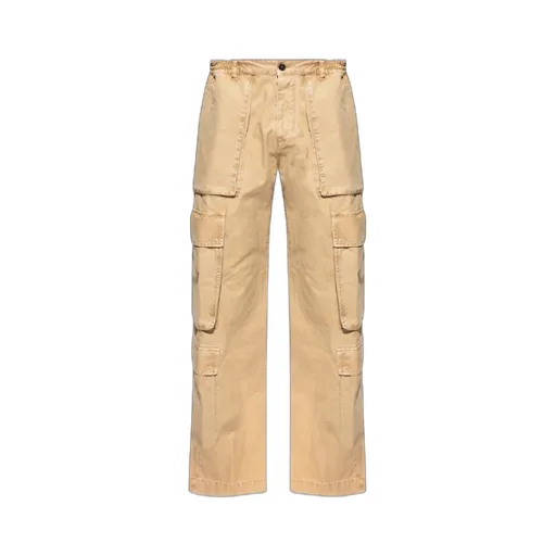 Logo Printed Cargo Trousers