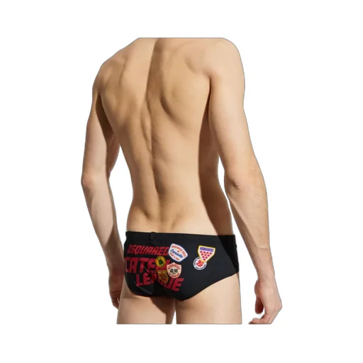 Logo-Printed Swim Briefs