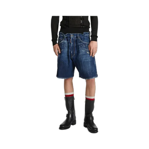Dark Rodeo Wash Elastic Boxer Shorts