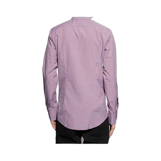 Plaid Button-Up Shirt