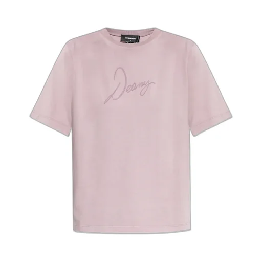 Logo Printed Short Sleeved T-Shirt