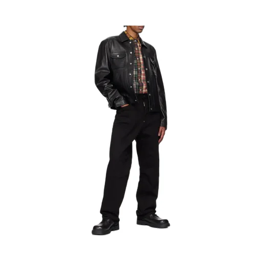 Straight-Leg Cargo Trousers