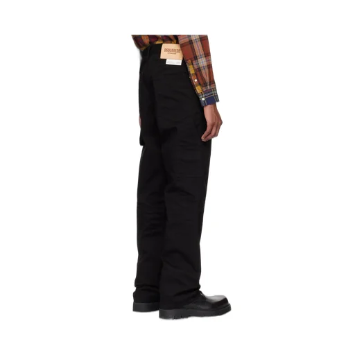 Straight-Leg Cargo Trousers