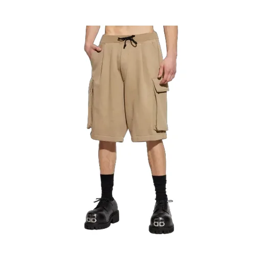 Drawstring Cargo Shorts