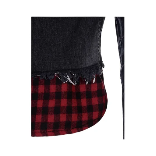 Panelled Button-Up Jacket