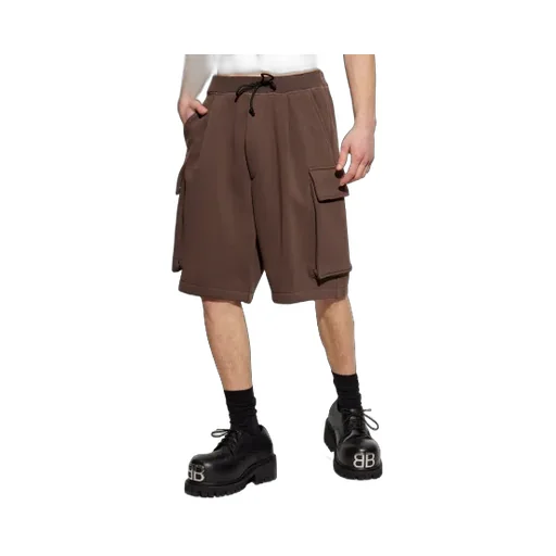 Drawstring Cargo Shorts