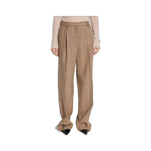 Checked Pants