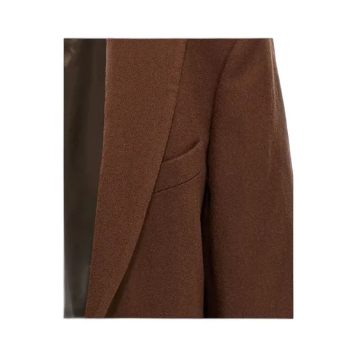Long Sleeved Open-Front Blazer