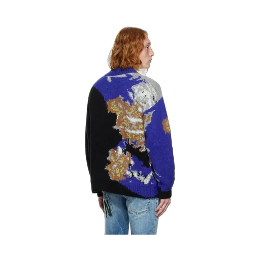 Intarsia Crew-Neck Jumper