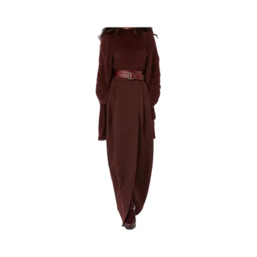 Zattera Pleated Maxi Skirt