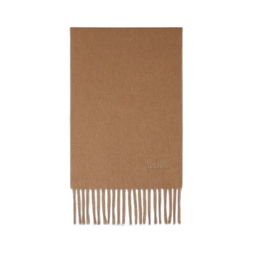 Embroidered Wool Scarf
