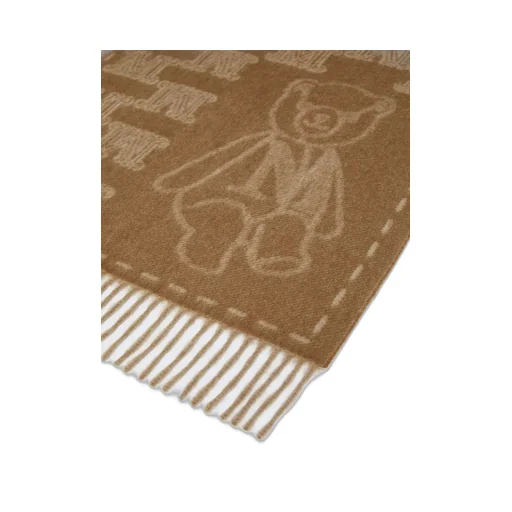 Wsteddy Fringed Edge Scarf